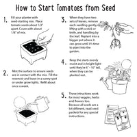 Microgreen Kit, Zero Waste and Self Watering